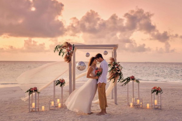 Dreamy Wedding Ceremonies Beneath Tropical Skies at Nova Maldives