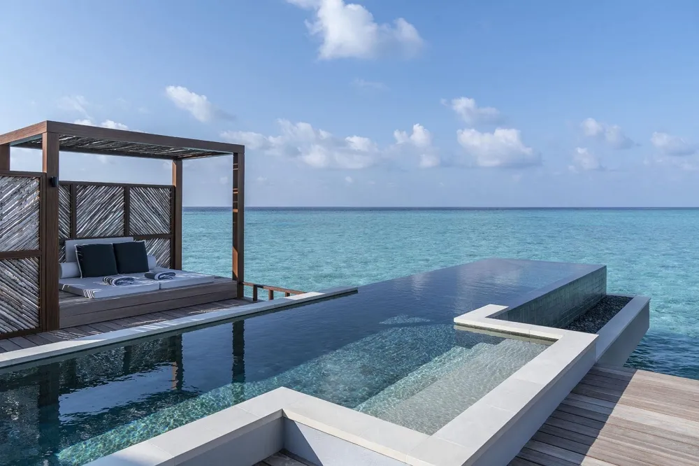 Overwater Bliss Awaits – Choose Water Villas With or Without Private Pools.