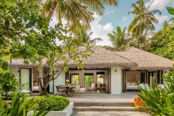 Two-Bedroom Beach Villa � COMO Maalifushi, Maldives