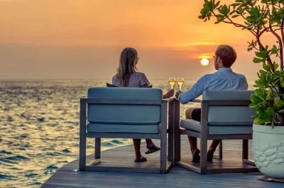 Bubbles � Dining at Nala Maldives by Jawakara