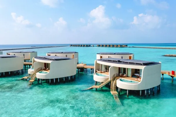 One-Bedroom Overwater Villa with Jacuzzi � Centara Grand Lagoon Maldives, Maldives