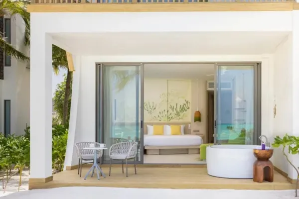 Mirage Beachfront Room with Jacuzzi � Centara Mirage Lagoon Maldives, Maldives