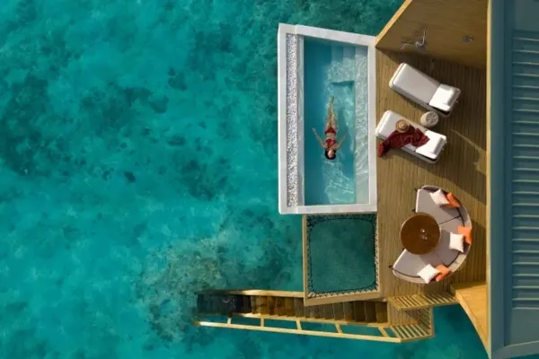 Mirage Overwater Sunset Pool Villa � Centara Mirage Lagoon Maldives, Maldives