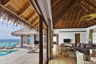 Two Bedrooms Overwater Pool Pavilion � Photo 3