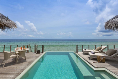 Two Bedrooms Overwater Pool Pavilion � Photo 4