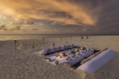 Private dining � Experience at Hurawalhi Island Resort