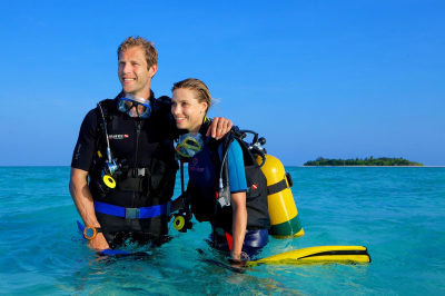 Scuba diving � Experience at Hurawalhi Island Resort