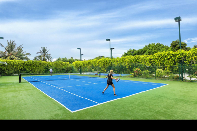 Tennis and Padel with LUX � Experience at Hurawalhi Island Resort