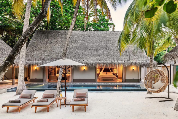 TWO BEDROOM FAMILY BEACH VILLA WITH TWO POOLS � JOALI Maldives, Maldives