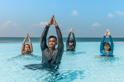 MEDITATION UNDER THE SEA � Experience at Kagi Maldives Resort & Spa