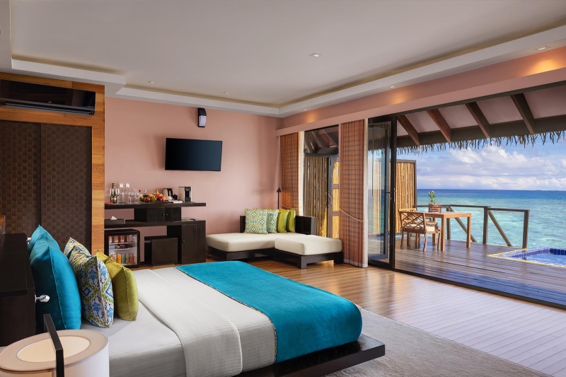 Sunrise Water Villa with Private Pool & Jacuzzi