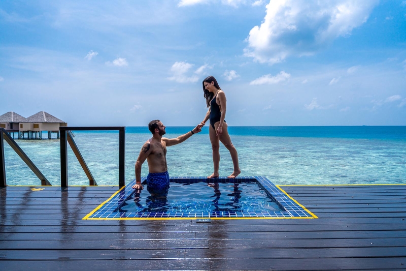 Sunset Water Villas with Private Pool & Jacuzzi