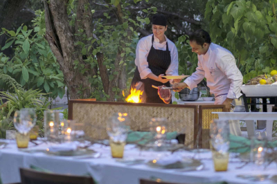 Private Dinner – Beach Barbecue � Experience at Four Seasons Resort Maldives at Kuda Huraa