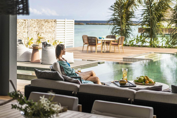 Two-Bedroom Oceanfront Bungalow � Four Seasons Resort Maldives at Landaa Giraavaru, Maldives