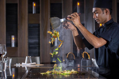 Café Landaa � Dining at Four Seasons Resort Maldives at Landaa Giraavaru