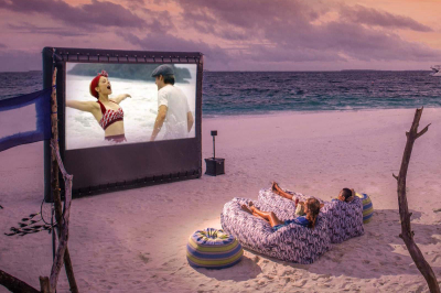 Cinema Under The Stars � Experience at Four Seasons Resort Maldives at Landaa Giraavaru