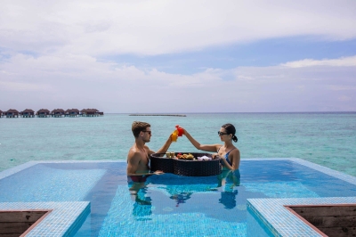 Floating Breakfast � Experience at VARU by Atmosphere Maldives