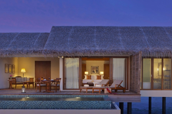 One Bedroom Deluxe Water Pool Villa � The Residence Maldives at Falhumaafushi, Maldives