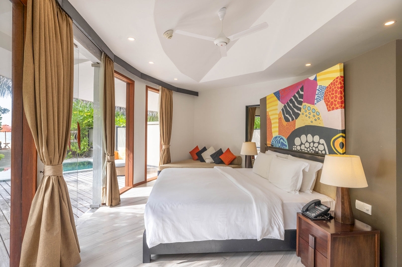 Beachfront Family Pool Villa