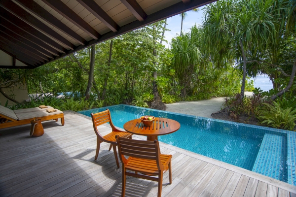 Sunrise Beach Pool Villa - One Bedroom � The Residence Maldives at Dhigurah, Maldives