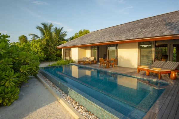Sunrise Beach Pool Villa - Two Bedrooms � The Residence Maldives at Dhigurah, Maldives
