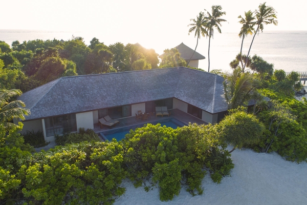 Sunset Beach Pool Villa - Two Bedrooms � The Residence Maldives at Dhigurah, Maldives