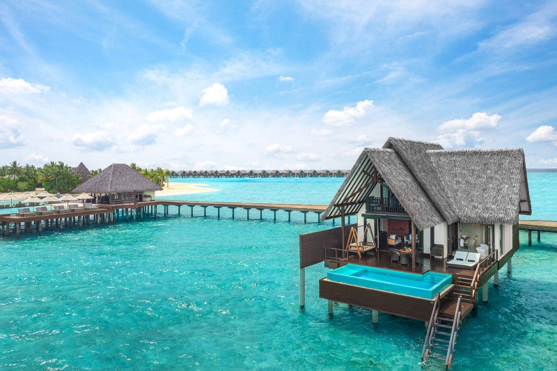 Overwater Ocean Suites with Infinity Pool