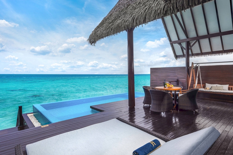 Overwater Ocean Suites with Infinity Pool