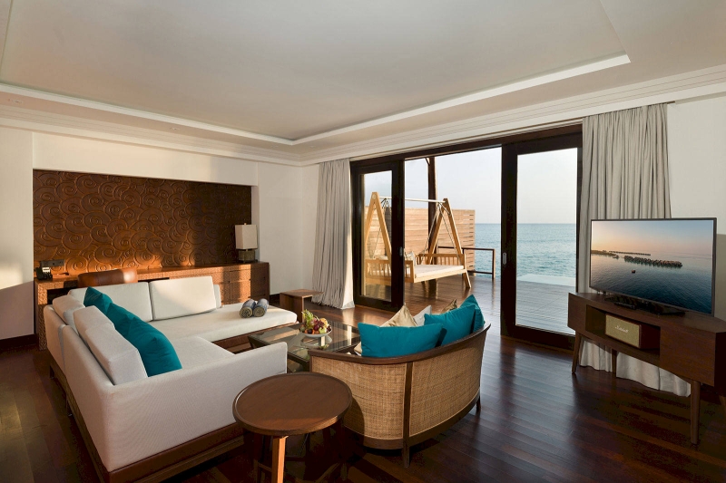 Overwater Ocean Suites with Infinity Pool