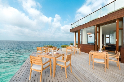 Ambula Overwater Restaurant � Dining at Heritance Aarah Maldives