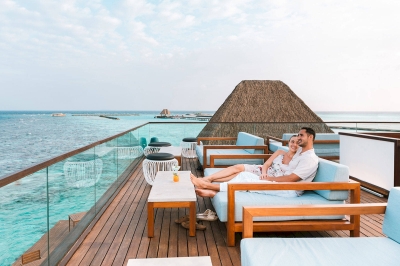 Sky Overwater Bar � Dining at Heritance Aarah Maldives
