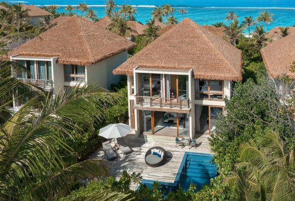 Three Bedroom Family Villa - Pool  Lagoon View � Radisson Blu Resort Maldives, Maldives