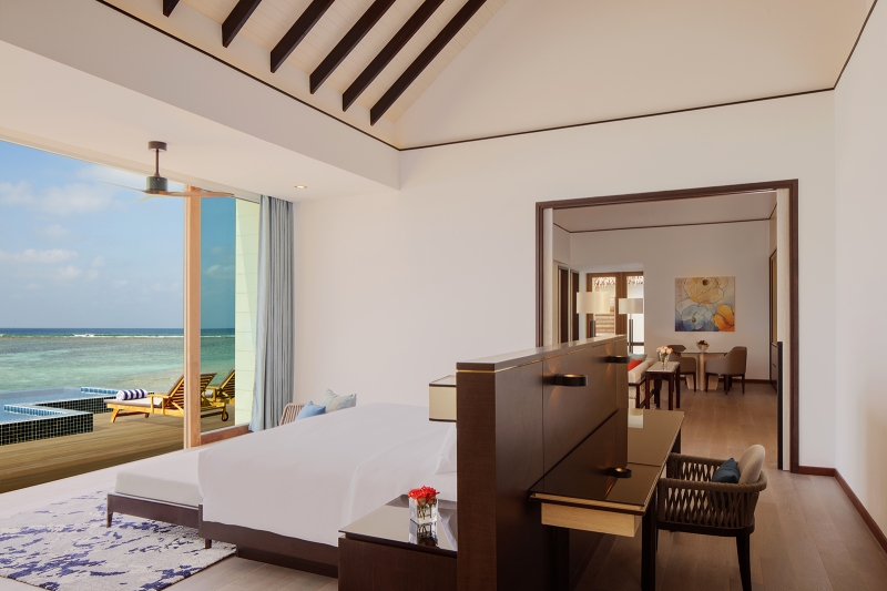 Three Bedroom Overwater Villa - Pool and Lagoon View