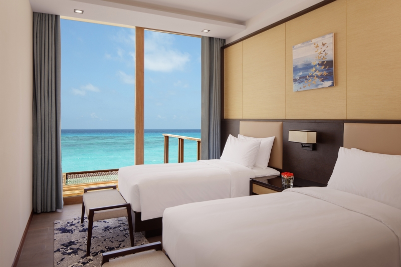 Three Bedroom Overwater Villa - Pool and Sunset View