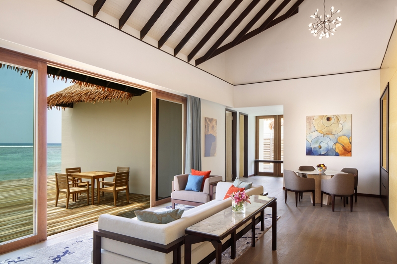 Three Bedroom Overwater Villa - Pool and Sunset View