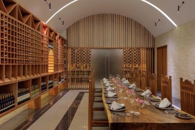The Lab - Wine Cellar � Dining at Radisson Blu Resort Maldives